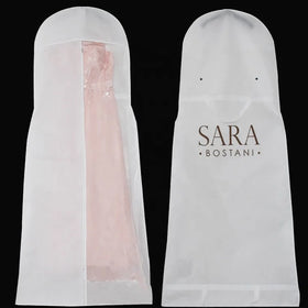 Clear Transparent Pvc Eco Friendly Customize Clothing Garment Cover Bag Cloth Custom Garment Bags Custom logo Wholesale