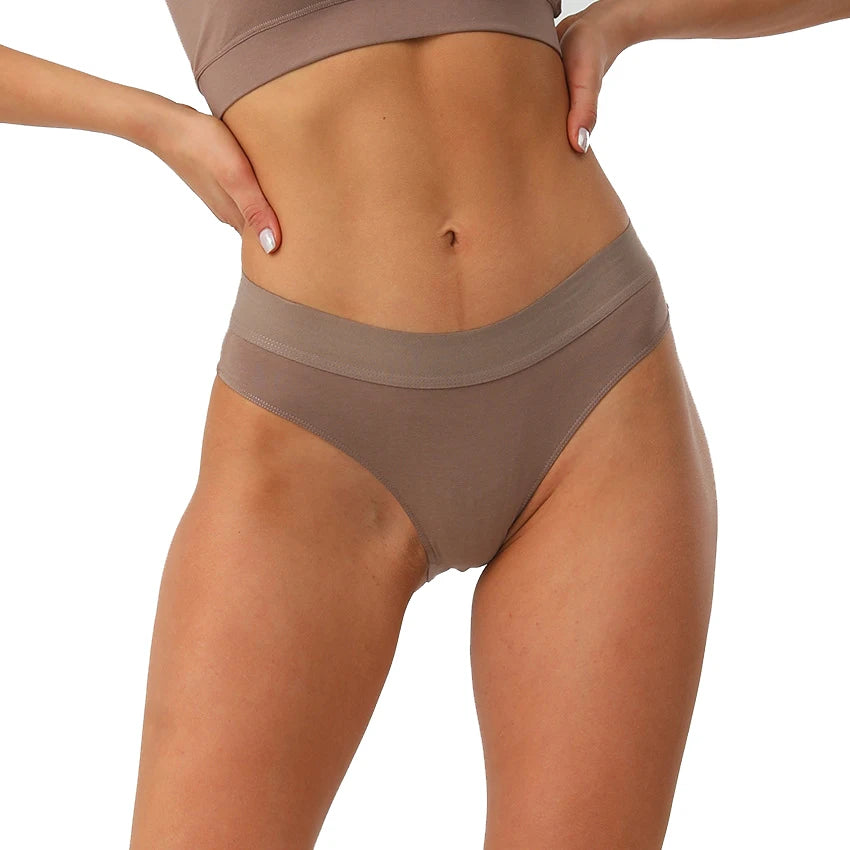 Women Compression Stretch Soft Slimming Lightweight Cotton Triangle Briefs