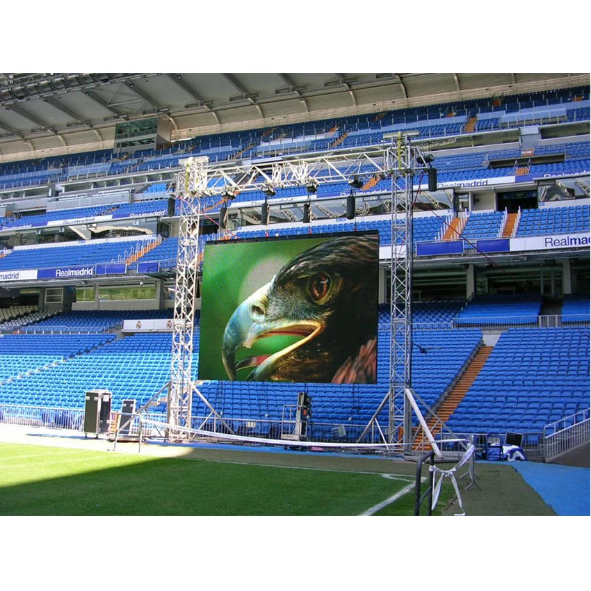 Waterproof SD RGB 500x500mm 500x1000mm LED Outdoor Display Custom Size P4.81 P3.9 Full Color Video 3 Years 250mmx250mm 4.5~100m