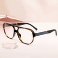 Vintage Retro 70s TR90 Acetate Eyeglasses Blue Light Double Bridge Optics Glasses for Women and Men Classic Spectacle Frames