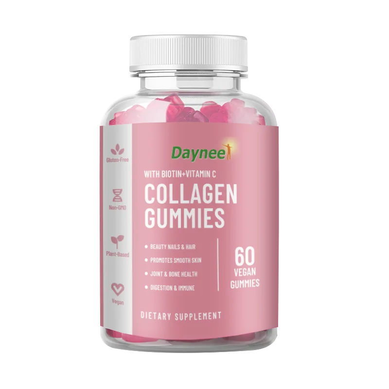 Daynee Collagen Brightening Vitamin Gummies Herbal Supplement Natural Organic Detox Skin Whitening Beauty for Women