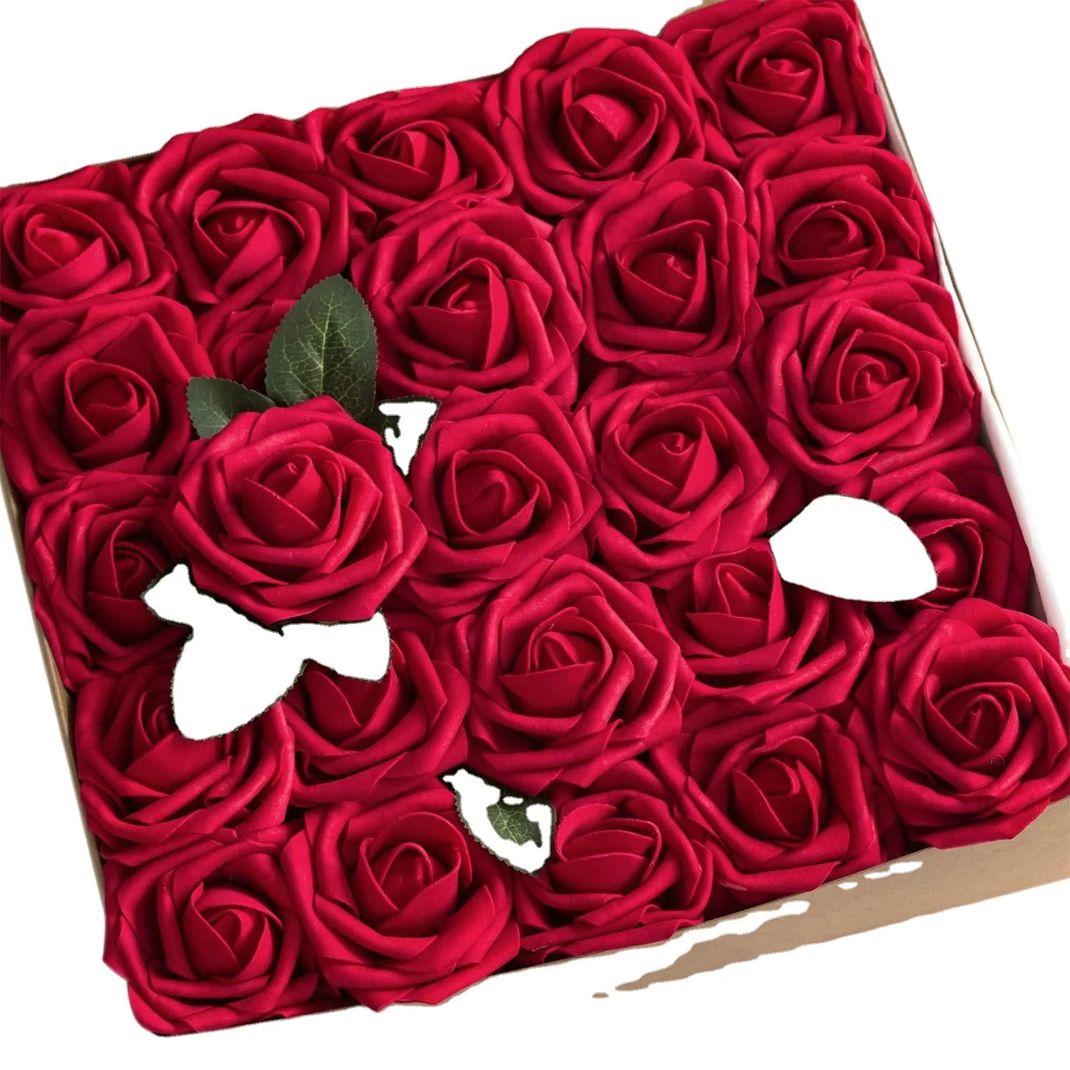 Artificial Rose Flowers Blush pink Roses Real Touch Foam Rose Bulk with Stem for Wedding Bouquets Centerpieces