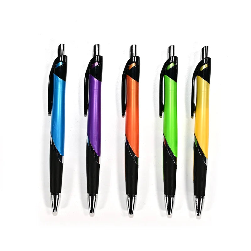 Cheap Price Good Write Colorful Ballpoint Pen Plastic Pen Office Personalized Gift School Ballpoint Pen