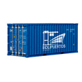 Customized Logistics Freight Cargo Business Gifts Plastic Container 3D Model Scale Model 1/20  Classics Shipping Container