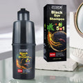 MOKERU 100ml Cream Hair Dye Shampoo 5 in 1 Fast Coloring and Cover Hair 100% Black Hair Styling