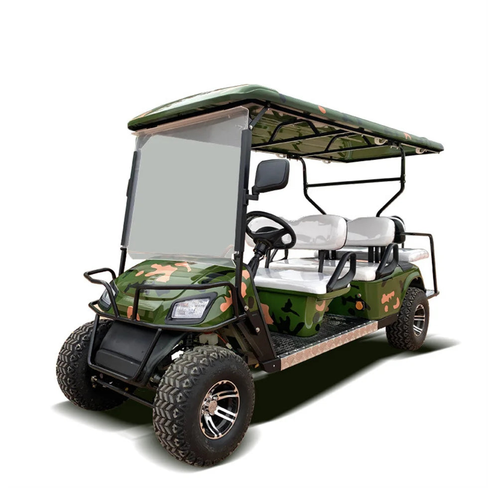 Best Choice of Electric Single Seat Golf Cart Made in China CE 60V Prices Electric Golf Car Electric Cars 2 Places 5 - 6 30 Km/h