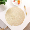 Wholesale Luxury PVC Eco-Friendly Dining Table Placemats High Quality Country Hollow Butterfly Design Hot Household Items