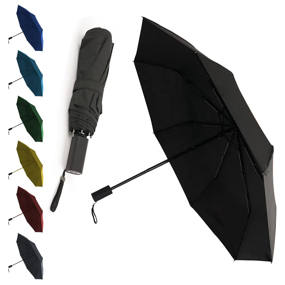 UV Protection Portable Custom Umbrella With Logo Printing Wholesale Foldable Umbrella Cheap Automatic Umbrella