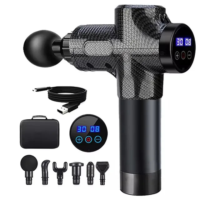 Customize Logo Percussion Body Cordless Massage Gun Holiday Massage Gun Gifts Wholesale Electric Handheld Fascia Massage Gun