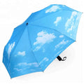 heat transfer umbrella with gifital printing automatic folding umbrella
