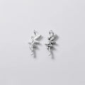 Hertiny 925 Sterling Silver Genius Charms Silver Fairy Charm 10mm Angel Wing Pendant Jewelry Findings