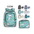 Children's Breathable Wear-resistant and Load-reducing Backpack Bag School Cute Printing Cartoon School Bag for Kids