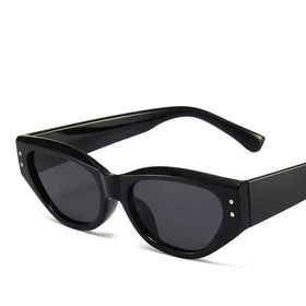 2024 New Fashion Sunglasses Newest Women High Quality Retro Plastic Shades Small Women Cat Eye Sunglasses