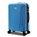 Unisex ABS+PC Hard Shell Travel Luggage Lightweight Carry-On Suitcase with Spinner Caster for Small for Away Trips