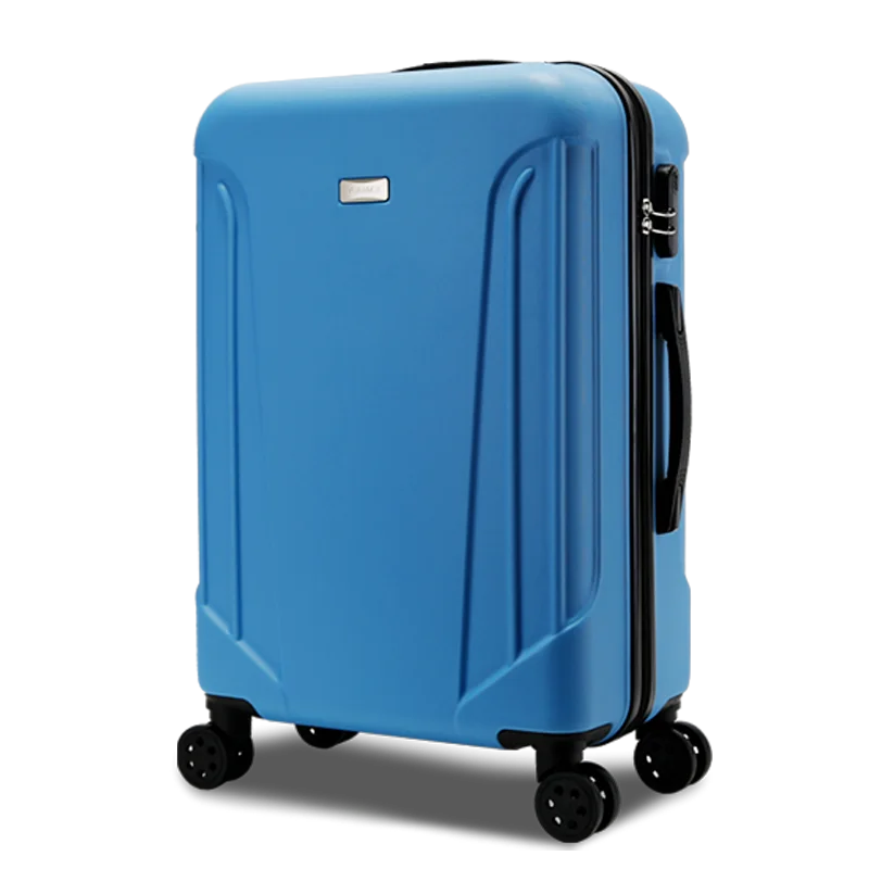 Unisex ABS+PC Hard Shell Travel Luggage Lightweight Carry-On Suitcase with Spinner Caster for Small for Away Trips