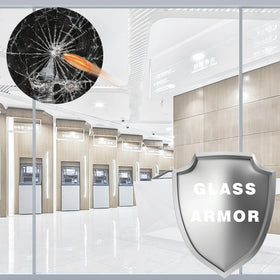 14 Mil Bulletproof Quality Security Film clear Anti Explosion Anti Shatter Window Safety Film Security Building Glass Film