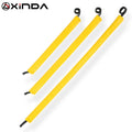 XINDA Durable PVC Yellow Black Climbing Rope Protector Anti-Friction Edge Rock Work Height Outdoor Casual Tour Activities