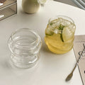 High Borosilicate Glass Tea Cups Wholesale Irregular Glass Cup Latte Coffee Mug for Gift