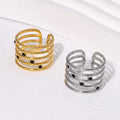 Beimai OEM Smart Line Stainless Steel Oil Pressure Open Girls Ring