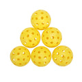 USAPA Factory OEM Size and Color Overgrip Pickleball Set 40 Hole Welded Ball Durable Outdoor Pickleball Balls