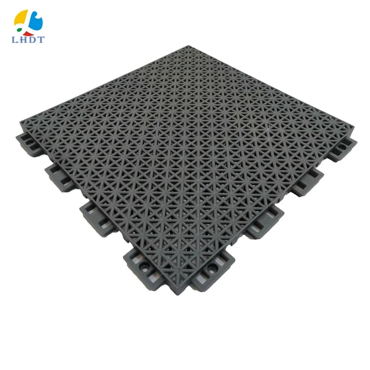 Mini Boden Outdoor Cost Roller Skating Court Flooring PP Interlocking Basketball Tile Tennis Sport Free Sample