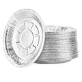 Flat Pizza Pans 9 Inch Pie Cup Disposable Aluminum Foil Round Dish Plates for Restaurant