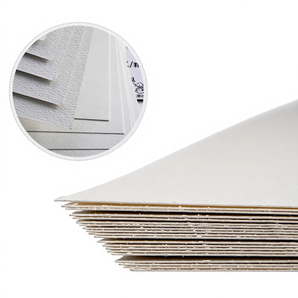Leyton 100% Cotton 350gsm Water Color Paper LD2064 27x38cm Cold Pressed 20 Sheets/Pack Painting Paper