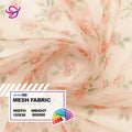 No MOQ Super Soft Custom Printed Recycled Polyester Stretch Mesh Fabric for Sports Shoes