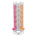 Metal Coffee Capsule Display Stand Countertop Electroplating Capsule Coffee Storage Rack