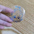 Custom Gold Tamper Proof 3D Custom Company Stickers Roll Hologram Security Transparent Sticker
