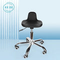 KEDE High Density Polyurethane Foaming Products PU Hospital Chair Lab Anti-static PU Laboratory Chair with Wheels and Backrest