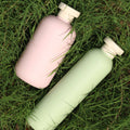 Custom Eco-Friendly HDPE 260ML Green Squeeze Soft Touch Plastic Shampoo Bottle