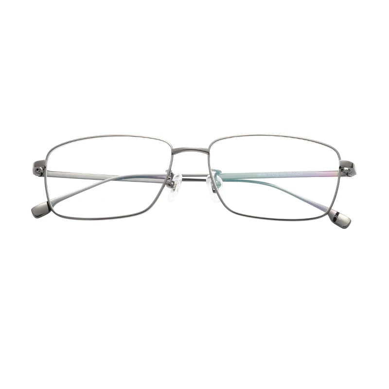 Pure Titanium Glasses Frame Men Retro Square Prescription Eyeglasses Women New Vintage Myopia Optical Eyewear