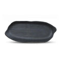 Unbreakable Commercial Sushi Restaurant Dinnerware 11 Inch Black Blank Melamine Plate