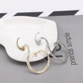 Fashion Gold Plated Stud Earrings 2021  Earrings Star Flower Heart Earrings for Women Party Jewelry Gift