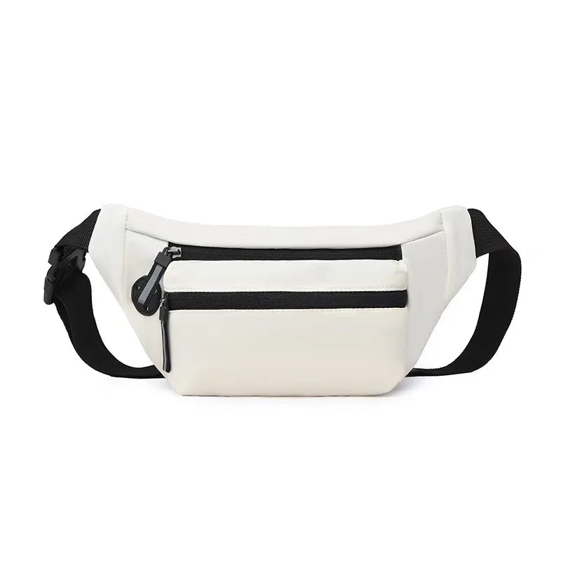 Designer Outdoor Waist Bag Fanny Pack Unisex Sport Cross Shoulder Nylon PU Leather Waterproof Scratch Resistant Letter Box
