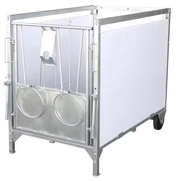 DIY Calf Hutch Pens Kennels Rearing Pen 6 Feet Steel Powder Coated Construction Site Use 3D Modeling