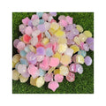 Kawai Resin Glitter Seashell Flatback Cabochon 100pcs Jewelry Findings Beads Scrapbooking Phone Decor DIY Jewelry Making Craft