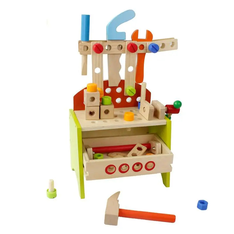 Kindergarten School Classroom Equipment Wooden Learning  Toys Kids Tool Bench