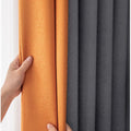Factory Supply 3.2m Luxury Linen Style Blackout Polyester Window Curtain Fabric