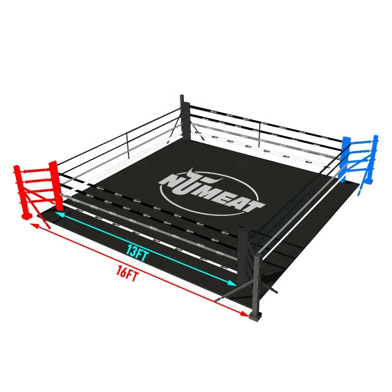 MMA ONEMAX Boxing Ring Corner Pads Vve Boxing Ring 18 by 18 Huge Wrestling Rope for Boxing Ring