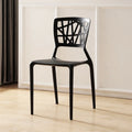High-Density Stackable Commercial Chair - Silent Foot Pads & Anti-Corrosion Frame Dining Chairs MOQ 4 Pieces
