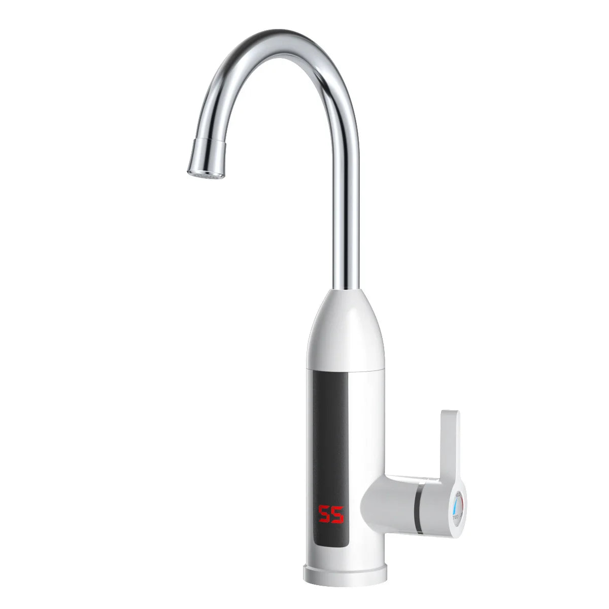 YenvQee Wholesale Hot and Cold Kitchen Digital Display Fast Heating Instant Electric Ionizer Faucet with 304 Stainless Steel