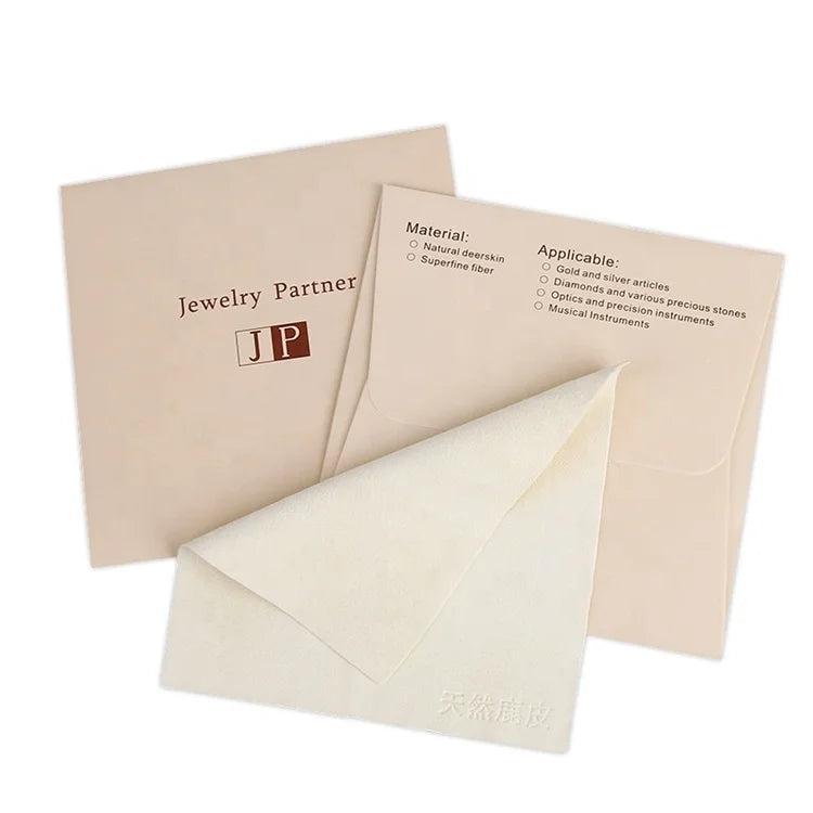 Wholesale Custom Microfiber Suede Jewellery Jewelry Cleaning Polishing Cloth With Special Formula Silver Jewelry Polishing Cloth
