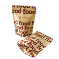 10X15+3CM Stand up Doypack Kraft Paper Food Pouch Packaging Bag With Zipper Add Your logo LOW MOQ