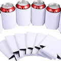 Black Can Cooler Sleeve Sublimation Blanks Neoprene 330ml Beer Can Holder