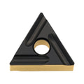 OEM TNMG160404L 160408R Double Color Coated Carbide Inserts Triangle Slotting Turning Tool for Steel Parts Processing Zhuzhou