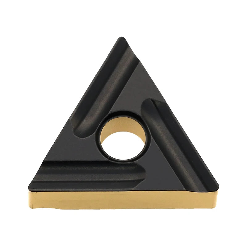 OEM TNMG160404L 160408R Double Color Coated Carbide Inserts Triangle Slotting Turning Tool for Steel Parts Processing Zhuzhou