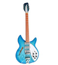 Weifang Rebon 6 String  Ricken 360 Electric Guitar/electrica Guitarra in Blue Sunburst Colour