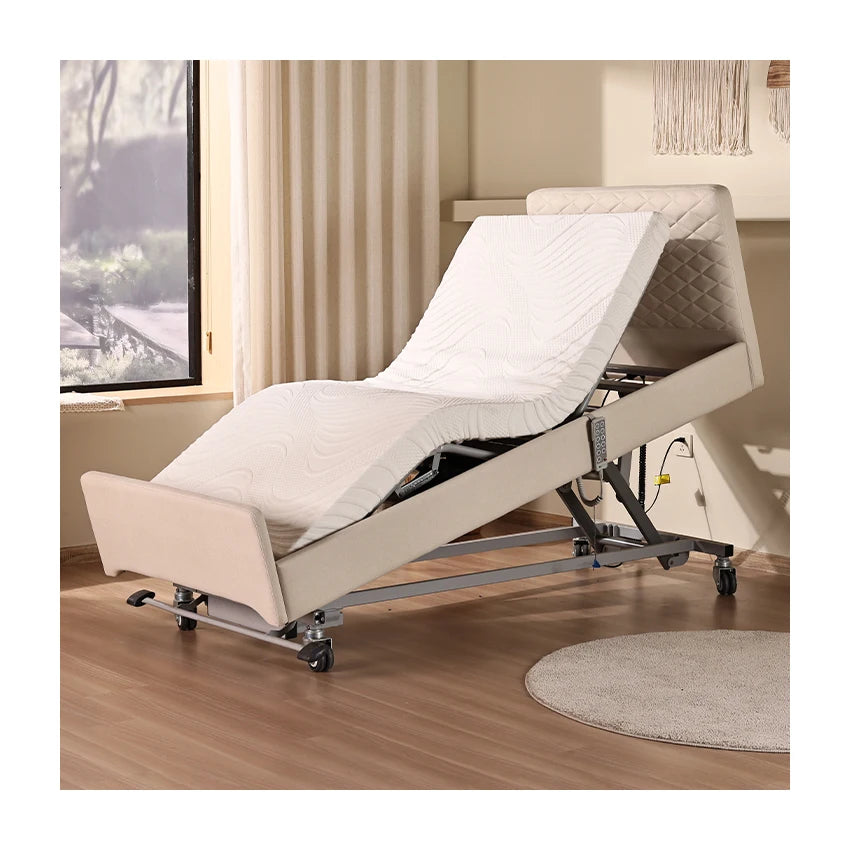 5-Function Modern Electric Hospital Bed 185KG Capacity 5-Year Warranty for Home Elderly Care Nursing Homes Patient Comfort First